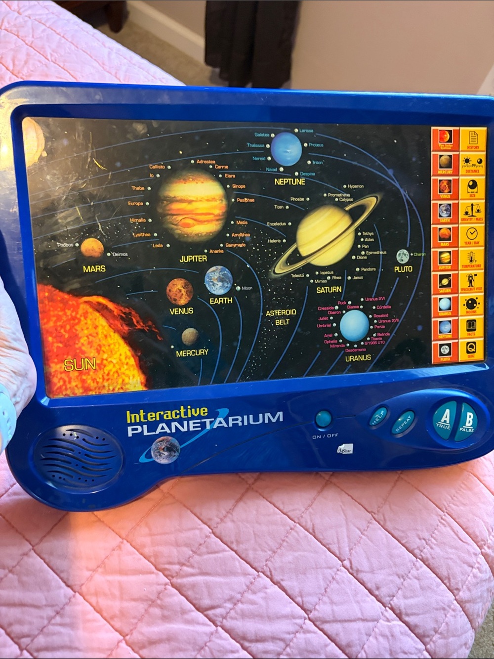Interactive Planetarium Kids Toy - Blue